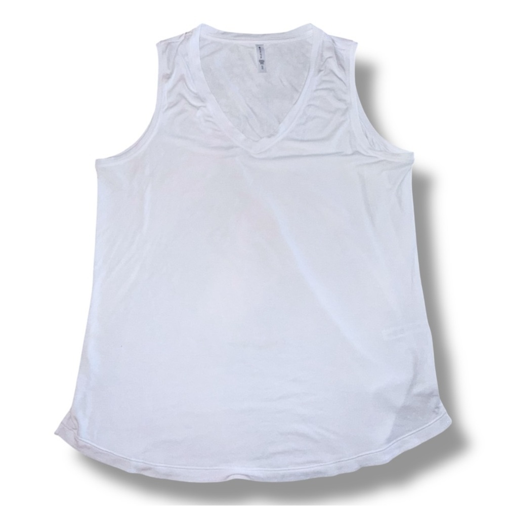 ATHLETA Essential V-neck Tank - XL White - Picture 5 of 11